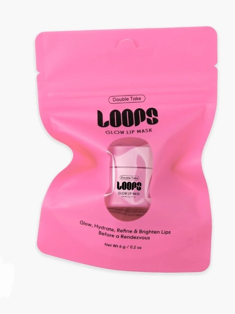 Loops Glow Lip Mask + Vitamasque Glow Lip Oil Duo - BNIB